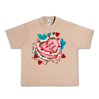 Burro valentines day cakes olivia creates design Urban Heavy Tee - OliviaCreatesArt