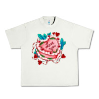 Pistachio valentines day cakes olivia creates design Urban Heavy Tee - OliviaCreatesArt