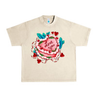 Sandshell valentines day cakes olivia creates design Urban Heavy Tee - OliviaCreatesArt