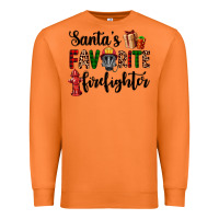 Carrot santa's favorite firefighter Premium Sweatshirt - AdoDesignShop