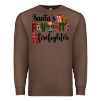 Chestnut santa's favorite firefighter Premium Sweatshirt - AdoDesignShop