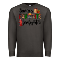 Smoke santa's favorite firefighter Premium Sweatshirt - AdoDesignShop