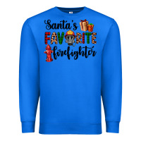 True Royal santa's favorite firefighter Premium Sweatshirt - AdoDesignShop