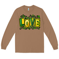 Toasted Coconut St. Patrick's Day love Long Sleeve Tee - FaDigitalArtStudio
