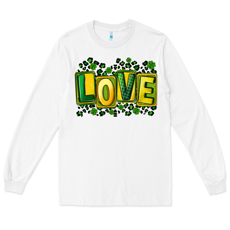 St. Patrick's Day Love Long Sleeve Tee by FaDigitalArtStudio | Teevron