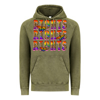 Vintage Olive rights rights rights pride Vintage Hoodie - FaDigitalArtStudio