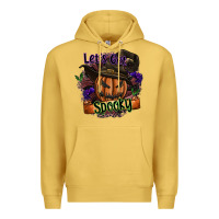 Antique Gold lets get spooky Premium Hoodie - SublimationCraftShop