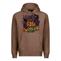 Chestnut lets get spooky Premium Hoodie - SublimationCraftShop
