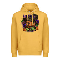 Mustard lets get spooky Premium Hoodie - SublimationCraftShop
