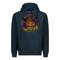 Navy lets get spooky Premium Hoodie - SublimationCraftShop