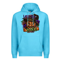 Ocean Blue lets get spooky Premium Hoodie - SublimationCraftShop