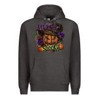 Smoke lets get spooky Premium Hoodie - SublimationCraftShop
