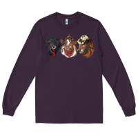 Plum Hangin With My Heifers Long Sleeve Tee - RanaPortraitStore