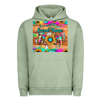 Pigment Oil Green proud nurse mom Urban Hoodie - JahusDesignShop