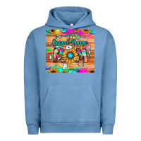 Pigment Pebble Blue proud nurse mom Urban Hoodie - JahusDesignShop