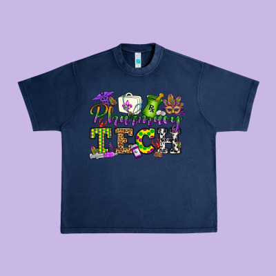 Mardi Gras Pharmacy Tech Urban Heavy Tee Designed By Oliviacreatesart