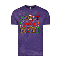 Cloud Purple holly jolly mini Vintage Tee - OliviaCreatesArt