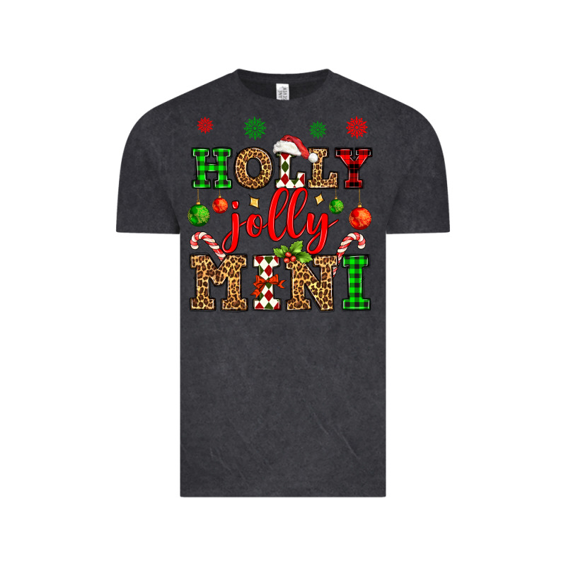 Holly Jolly Mini Vintage Tee by OliviaCreatesArt | Teevron