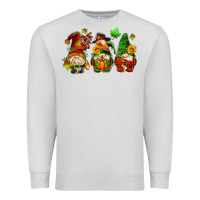 Dove Grey fall gnomes with pumpkin pie Premium Sweatshirt - AdoDesignShop