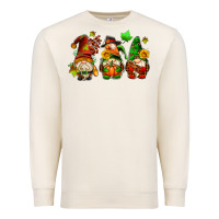 Sandshell fall gnomes with pumpkin pie Premium Sweatshirt - AdoDesignShop