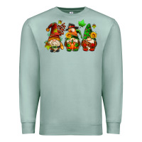 Seafoam fall gnomes with pumpkin pie Premium Sweatshirt - AdoDesignShop