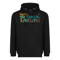 Black not perfect just forgıven Heavyweight Hoodie - AdoDesignShop