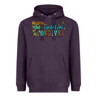 Plum not perfect just forgıven Heavyweight Hoodie - AdoDesignShop