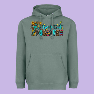 Not Perfect Just Forgıven Heavyweight Hoodie Designed By Adodesignshop
