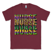 Burgundy nurse mardi gras Classic Tee - CowGirlArtShop