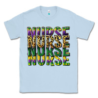 Dusty Blue nurse mardi gras Classic Tee - CowGirlArtShop