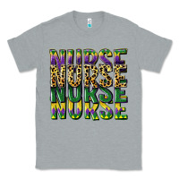 Heather Grey nurse mardi gras Classic Tee - CowGirlArtShop