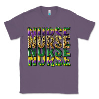 Lavender nurse mardi gras Classic Tee - CowGirlArtShop