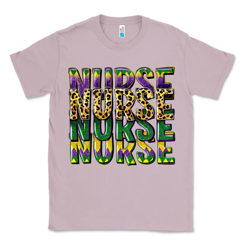 Nurse Mardi Gras Classic Tee by CowGirlArtShop | Teevron