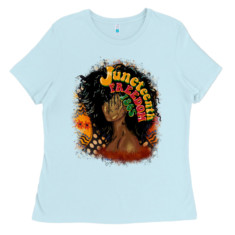 Juneteenth Freedom 1865 Ladies Tee by CowGirlArtShop | Teevron