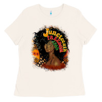 Bone juneteenth freedom 1865 Ladies Tee - CowGirlArtShop