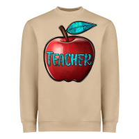 Mushroom apple teacher Heavyweight Sweatshirt - BarkalooDesign