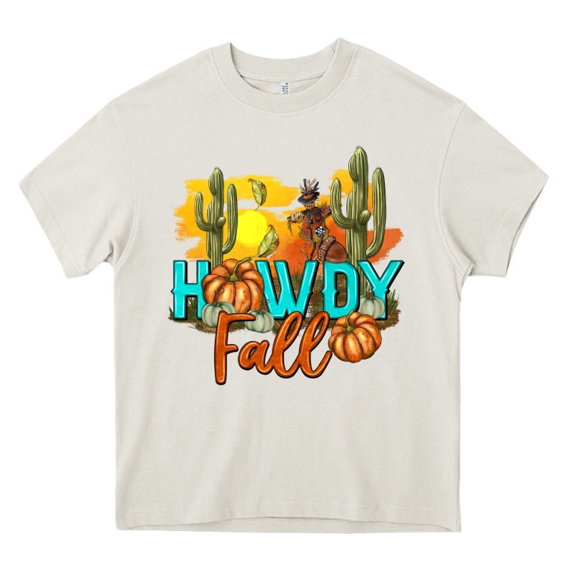 Howdy Fall Heavy Core Tee by texasbilliewilder | Teevron