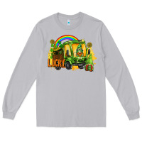 Moon Dust lucky gnomes truck St. Patrick's Day Long Sleeve Tee - FaDigitalArtStudio