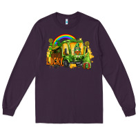 Lucky Gnomes Truck St. Patrick's Day Long Sleeve Tee | Teevron