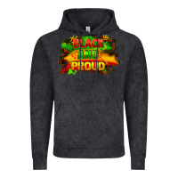 Vintage Black black and proud Vintage Hoodie - FaDigitalArtStudio