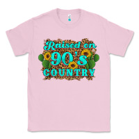 Bubblegum Pink raised 90's country cactus sunflower's Classic Tee - Artiststas