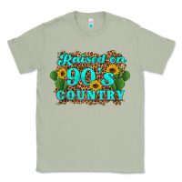 Matcha raised 90's country cactus sunflower's Classic Tee - Artiststas