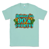 Seafoam raised 90's country cactus sunflower's Classic Tee - Artiststas