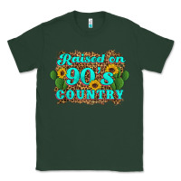 Sports Green raised 90's country cactus sunflower's Classic Tee - Artiststas