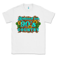 White raised 90's country cactus sunflower's Classic Tee - Artiststas