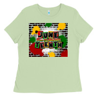 Matcha juneteenth free ish since 1865 Ladies Tee - CowGirlArtShop