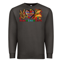 Smoke peace love tacos Premium Sweatshirt - AdoDesignShop