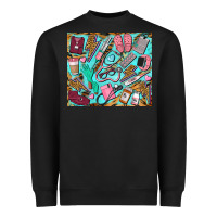 Black nurse tumbler Heavyweight Sweatshirt - BarkalooDesign