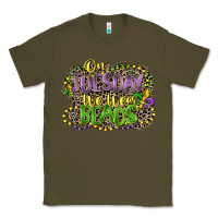 Army Green on tuesday we wear beads Classic Tee - CowGirlArtShop