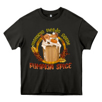 Asphalt Mommy Needs Some Pumpkin Spice Heavy Core Tee - texasbilliewilder